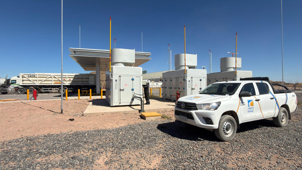 Estação-mãe em Vaca Muerta